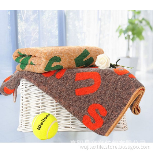 SGS Super-Soft Cotton Gym Towel Sports Towel (WJ-G807)
